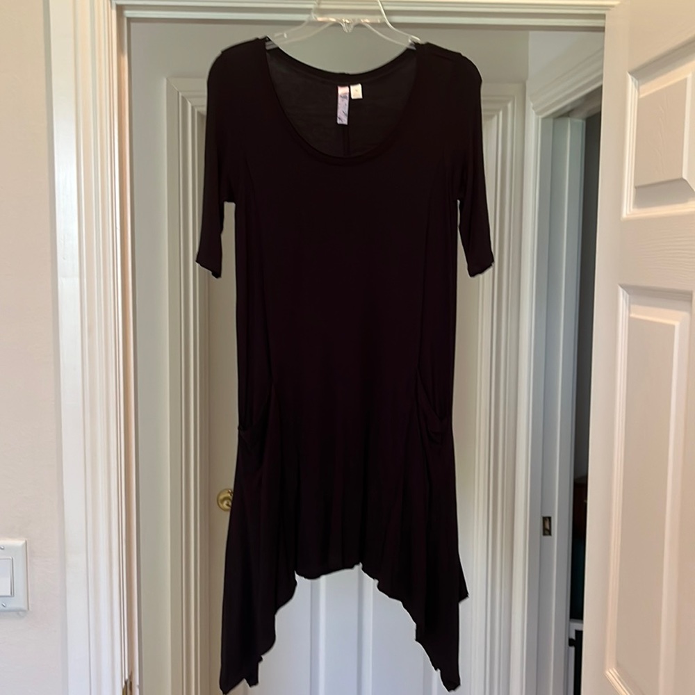 Black Sharkbite Dress